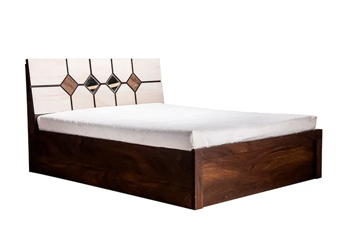 VIVDeal Jungle Light & Dark With Diamond Cut Head Queen Bed